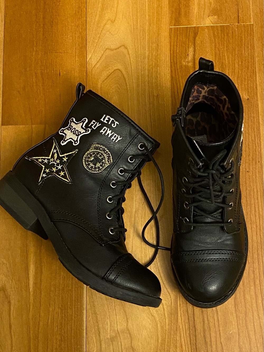 Madden Girl Combat Boots